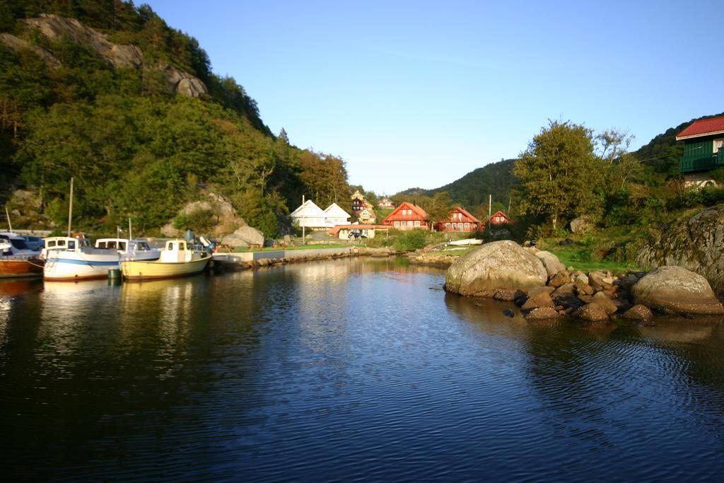 Hotel Bjornevag Ferie Farsund Exterior foto