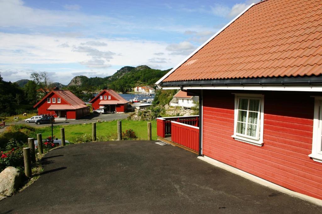 Hotel Bjornevag Ferie Farsund Exterior foto